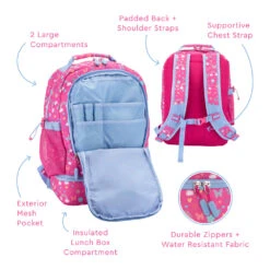 Bentgo Kids Prints Lunch Box & Backpack -Bentgo Kitchen Sales Store BGPTBDL3 RBO 9