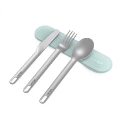 Bentgo Stainless Steel Travel Utensil Set -Bentgo Kitchen Sales Store BGSSUT AQ 3