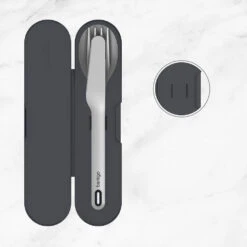 Bentgo Stainless Steel Travel Utensil Set -Bentgo Kitchen Sales Store BGSSUT CB 5