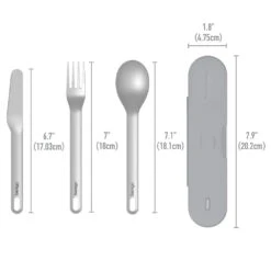 Bentgo Stainless Steel Travel Utensil Set -Bentgo Kitchen Sales Store BGSSUT Y 6