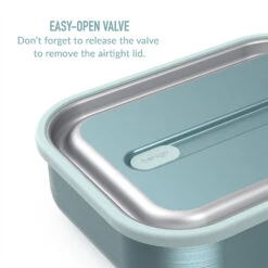 Bentgo MicroSteel Lunch Box 25 Bentgo MicroSteel Lunch Box -Bentgo Kitchen Sales Store BGSTLCH AQ 6