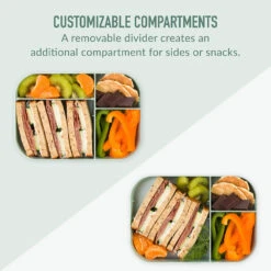 Bentgo Modern Tray With Matte Lid -Bentgo Kitchen Sales Store BMDTRAY MG 4