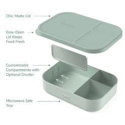 Bentgo Modern Tray With Matte Lid -Bentgo Kitchen Sales Store BMDTRAY MG 5