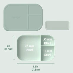 Bentgo Modern Tray With Matte Lid -Bentgo Kitchen Sales Store BMDTRAY MG 6