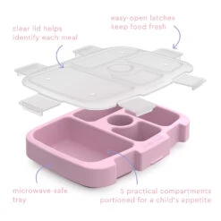 Bentgo Kids Prints Tray With Transparent Cover 36 Bentgo Kids Prints Tray With Transparent Cover -Bentgo Kitchen Sales Store BPTRAY GLX 4