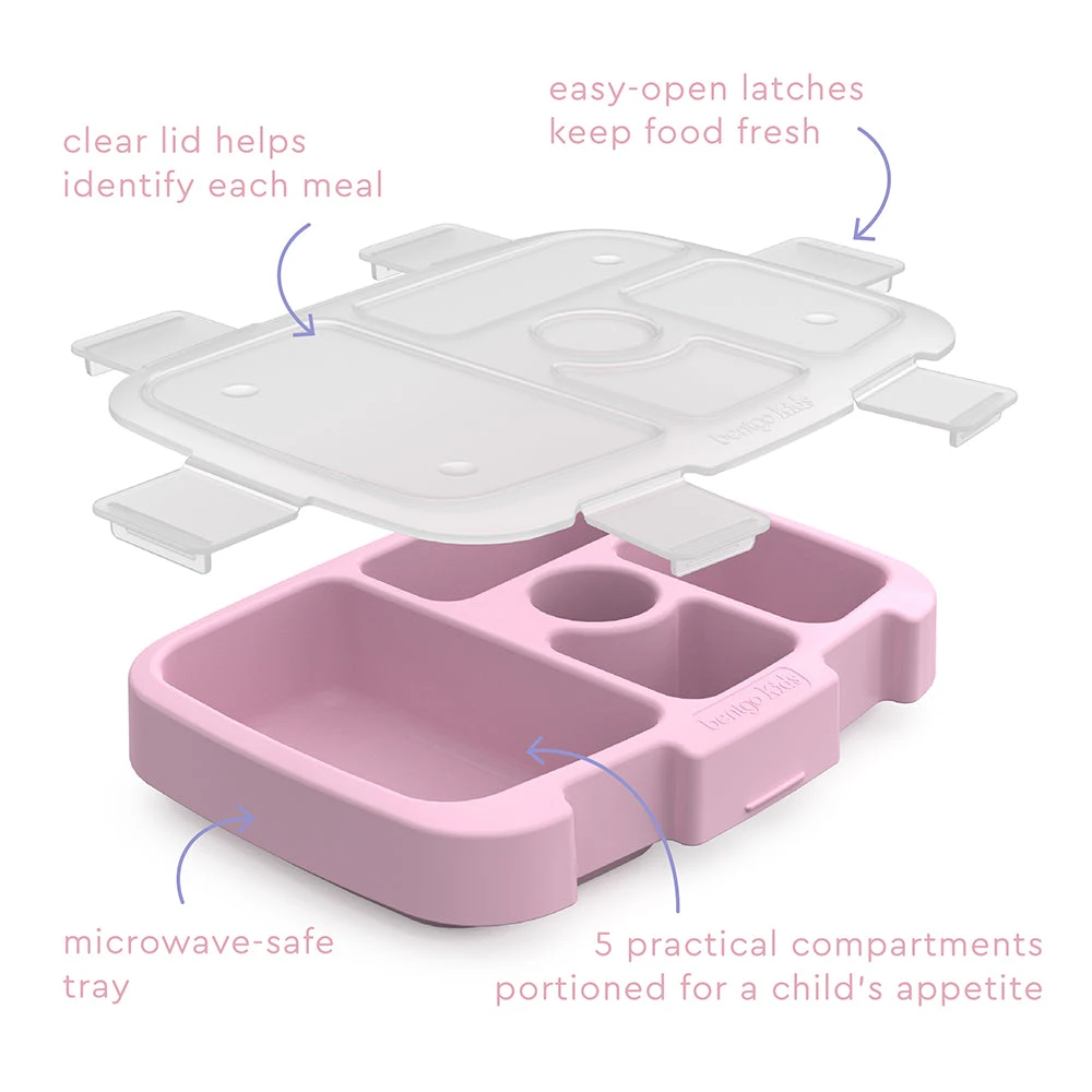 Bentgo Kids Prints Tray With Transparent Cover 17 Bentgo Kids Prints Tray With Transparent Cover - Image 17