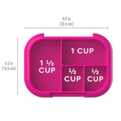 Bentgo Kids Chill Tray With Transparent Cover -Bentgo Kitchen Sales Store Bentgo chill replacement fuchsia 4