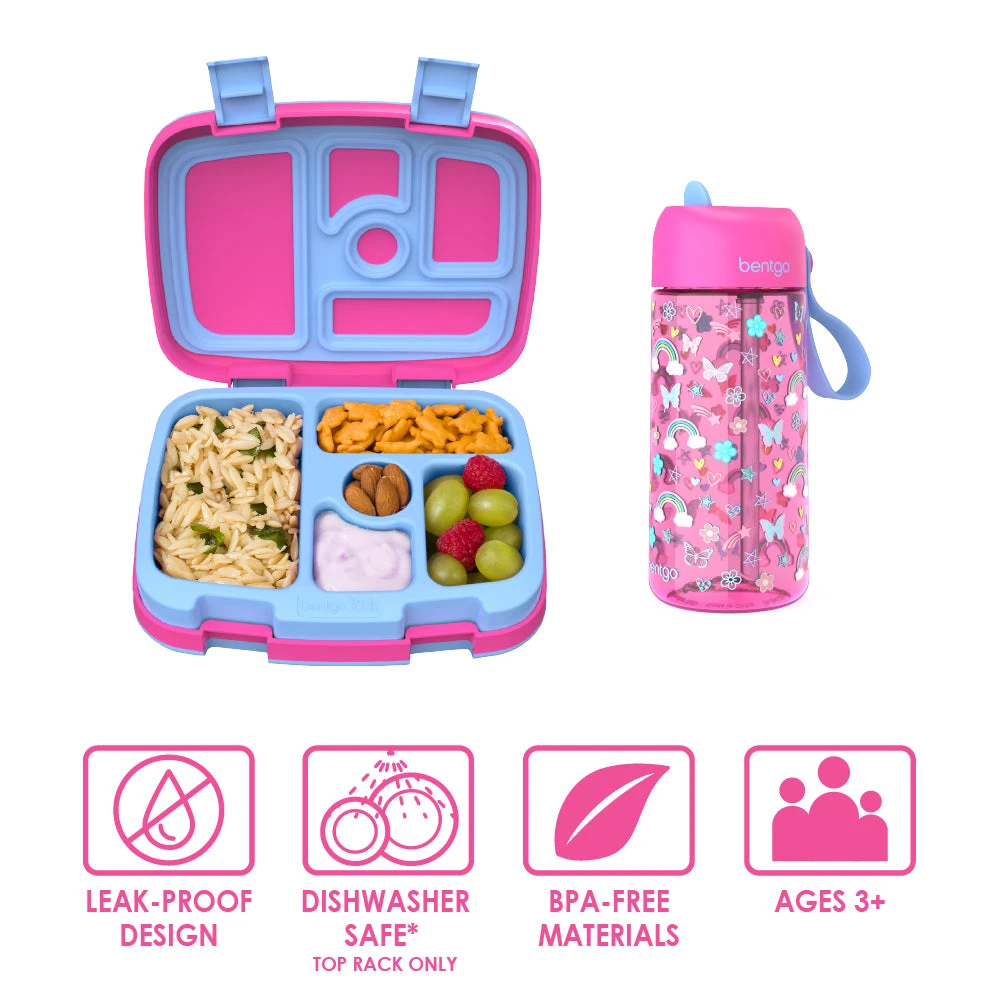 Bentgo Kids Prints Lunch Boxes & Water Bottles 11 Bentgo Kids Prints Lunch Boxes & Water Bottles - Image 11