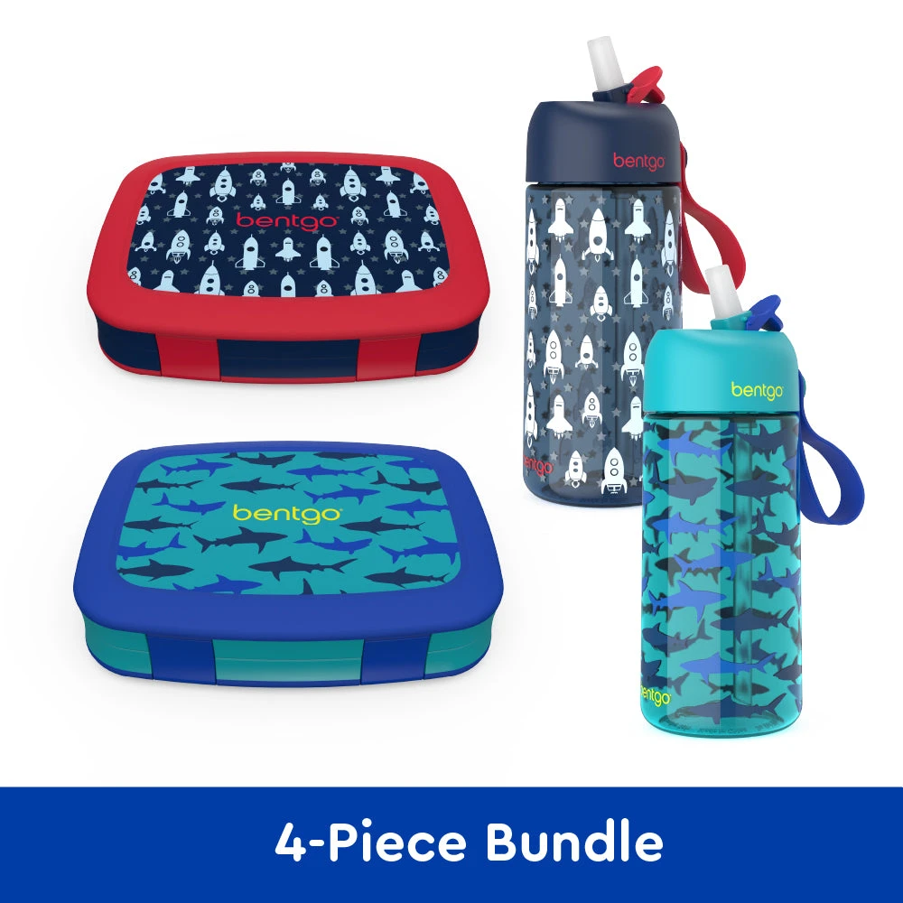 Bentgo Kids Prints Lunch Boxes & Water Bottles 17 Bentgo Kids Prints Lunch Boxes & Water Bottles - Image 17