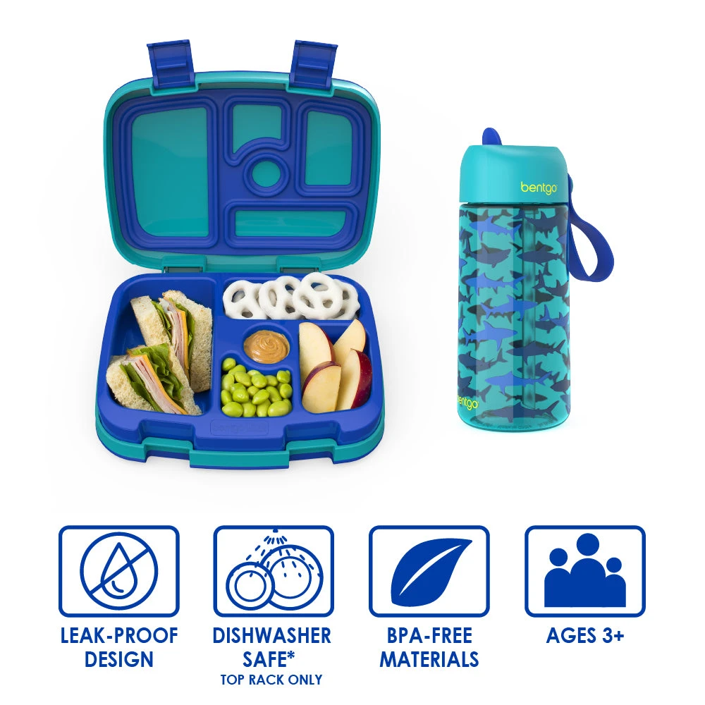 Bentgo Kids Prints Lunch Boxes & Water Bottles 19 Bentgo Kids Prints Lunch Boxes & Water Bottles - Image 19