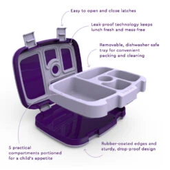 Bentgo Kids Prints Lunch Box & Water Bottle -Bentgo Kitchen Sales Store bentgo lunch box bottle bundle unicorn 5