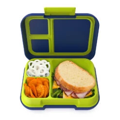 Bentgo Pop Lunch Box -Bentgo Kitchen Sales Store bentgo pop lunch box blue chartreuse 1
