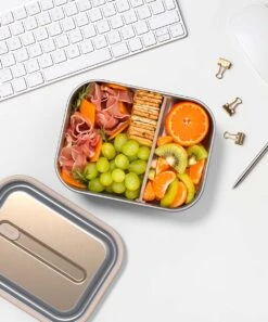 Gold Stainless Steel Leak-Proof Lunch Box -Bentgo Kitchen Sales Store zu102518702 alt 3 tm1641935421