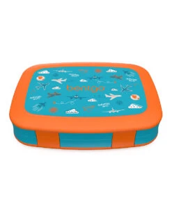 Orange & Blue Planes Five-Compartment Lunch Box