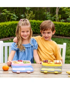 Pink & Green Leopard Five-Compartment Lunch Box -Bentgo Kitchen Sales Store zu105946977 alt 4 tm1653657405