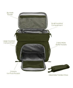Olive Green Prep Deluxe Multi-Meal Bag 7 Olive Green Prep Deluxe Multi-Meal Bag -Bentgo Kitchen Sales Store zu105953932 alt 2 tm1653657405