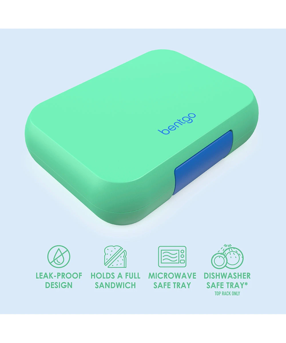 Spring Green & Blue Pop Leak-Proof Lunch Box 2 Spring Green & Blue Pop Leak-Proof Lunch Box - Image 2