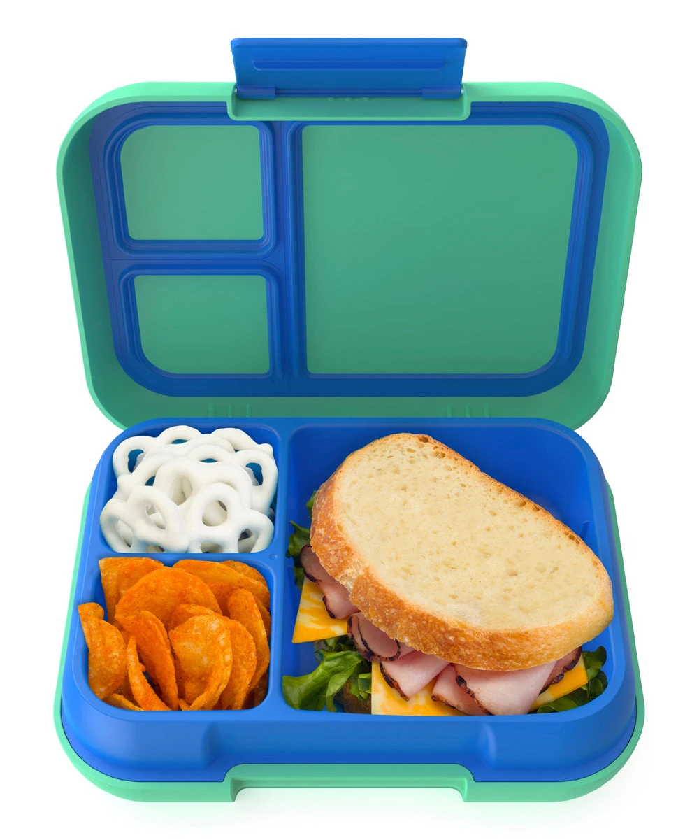 Spring Green & Blue Pop Leak-Proof Lunch Box 1 Spring Green & Blue Pop Leak-Proof Lunch Box