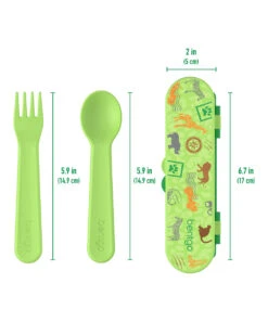 Green Safari Utensil Set -Bentgo Kitchen Sales Store zu112746949 alt 3 tm1677943768