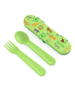 Green Safari Utensil Set