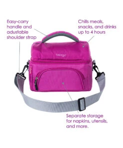 Purple Deluxe Bento Box Lunch Bag -Bentgo Kitchen Sales Store zu70648244 alt 2 tm1547761656