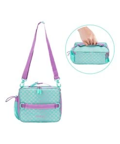 Aqua & Pink Mermaid Scale Lunch Tote -Bentgo Kitchen Sales Store zu95758361 alt 2 tm1623779515