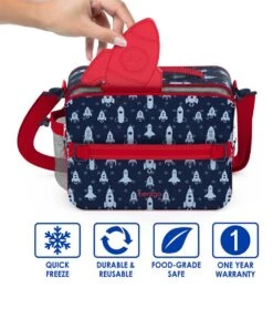 Rocket Ship Reusable Ice Pack Set 7 Rocket Ship Reusable Ice Pack Set -Bentgo Kitchen Sales Store zu95758374 alt 2 tm1623779515